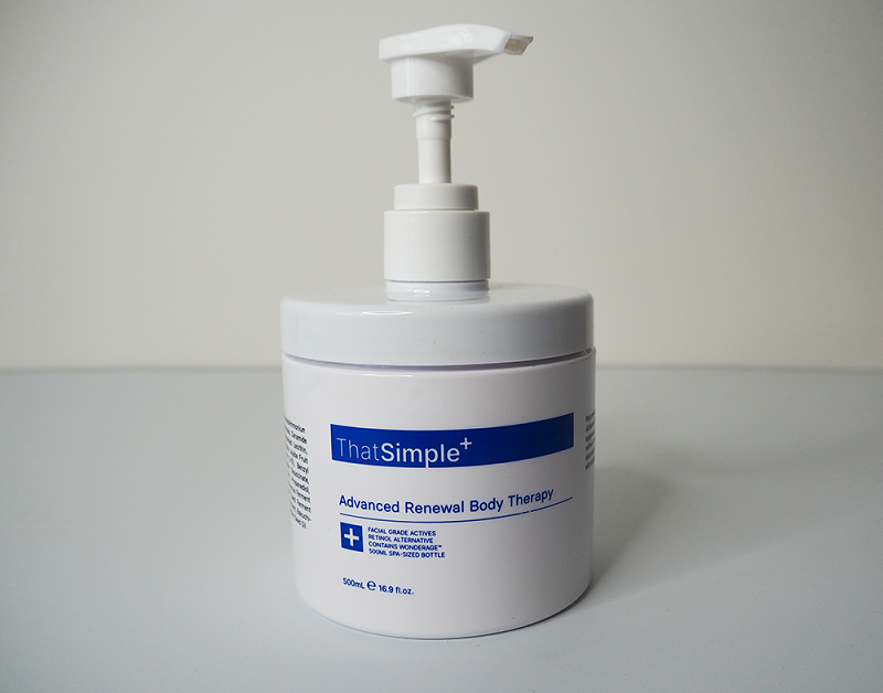 5 reasons why I love the That Simple Advanced Renewal Body Therapy moisturiser